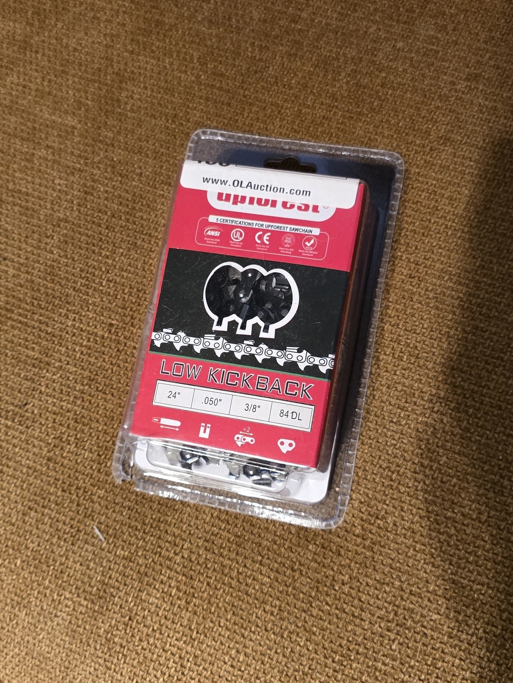 Low Kickback Chainsaw Chain - Red & Black Pack